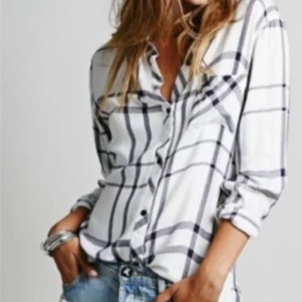 Rails flannel Button-Up Shirt